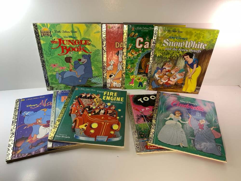 Little Golden Books six Disney Classics plus three others children’s books